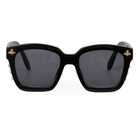 bee sunglasses gucci|gucci bee sunglasses price.